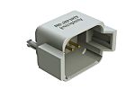 Conector de automoción Amphenol Industrial AT04 PL de 12 vías en 2 filas, 7.5A, terminación: Crimpado