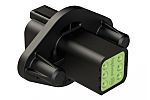 Conector de automoción Amphenol Industrial AT04 Hembra de 6 vías en 2 filas, 13A, terminación: Crimpado