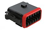 Amphenol Industrial, AT06 Automotive Connector PL Black Cable Mount 12 Way, Crimp Termination AT06-12SB