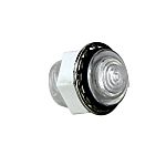 LCS_032_CTP VCC, Panel Mount LED Light Pipe, Clear Dome Lens, Clear LED included