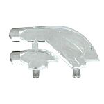 7511A62 VCC, Through Hole Right Angle LED Light Pipe, Round Lens LED included