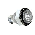 LCS_052_CTP VCC, Panel Mount LED Light Pipe, Clear Dome Lens, Clear LED included