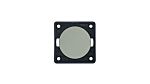 Berker Chrome Push Button Light Switch, 1 Gang, INTEGRO