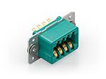 RS PRO 4.70mm Pitch Rack and Panel Connector Backplane Connector, Female, Straight, 8 Row, 8 Way
