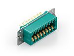 RS PRO 4.70mm Pitch Rack and Panel Connector Backplane Connector, Female, Straight, 16 Row, 16 Way