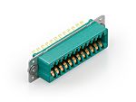 RS PRO 4.70mm Pitch Rack and Panel Connector Backplane Connector, Female, Straight, 24 Row, 24 Way