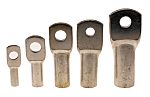 RS PRO Uninsulated Tubular Ring Terminal, Silver