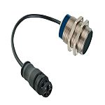 Telemecanique Sensors Inductive Barrel Proximity Sensor, M30, 15 mm Detection, 2-Wire NO, 24 → 240 V dc