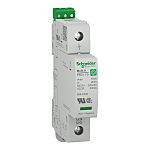 Schneider Electric 1 Phase Surge Arrester, 75kA, 1000V (Volts), Clip-On Mount