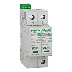 Schneider Electric 2 Phase Surge Arrester, 75kA, 1800V (Volts), Clip-On Mount