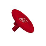 Schneider Electric Harmony Series Red Rotary Push Button Head, 22mm Cutout