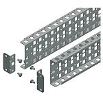 Schneider Electric NSY Series Steel Cross Rail, 90mm W, 1400mm H, 27mm D, 1400mm L For Use With Enclosure