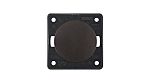 Berker Brown Push Button Light Switch, 1 Gang, INTEGRO