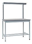 RS PRO Workbench, 300kg Max Load, Adjustable Height, 900mm x 1200mm x 840mm