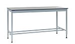 RS PRO Workbench, 300kg Max Load, Adjustable Height, 900mm x 1800mm x 840mm