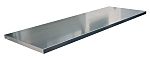 RS PRO Yellow Galvanised Metal No Hazardous Substance Cabinet Shelf 1200mm x 460mm
