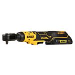 DeWALT DCF513D1G-QW 3/8 in Air Ratchet, 250rpm, 95Nm