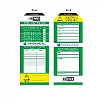 10Each x 'Scaffold Safety Tag' Lockout Tag