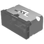 Indicator Lens Rectangle Style, Black, 38 Long