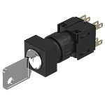 EAO Pushbutton Actuator for Use with Switching Devices