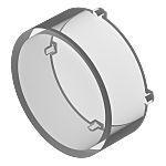 EAO Transparent Push Button Cap for Use with Push Button, 29