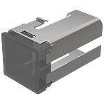 Indicator Lens Rectangle Style, Black, 19 Long