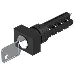 EAO Pushbutton Actuator for Use with Switching Devices