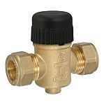 Schneider Electric Brass Globe Valve VZ219C-15BP02, Compression 351.6 kPa