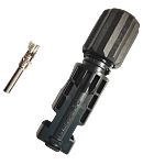 Amphenol Industrial H4 PLUS Series, Male, Cable Mount Solar Connector, Cable CSA, 10mm², Rated At 55A, 1.5 kV