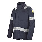 Cepovett Safety 9D98-3068 Navy Men Hi Vis Jacket, XXL