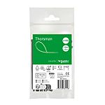 Schneider Electric Cable Tie, , 100mm x 2.5 mm, Black Nylon, Pk-1