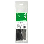 Schneider Electric Cable Tie, , 200mm x 2.5 mm, Black Nylon, Pk-1