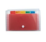Exacompta Clear A4 Handifile Expanding Organiser