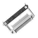 3M 7E50 Series Series Receptacle Edge Connector, Surface Mount, 50-Contacts, 0.635mm Pitch, 1-Row, Solder Termination