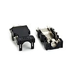 3M, 3E306 6 Way Straight Wire Mount I/O Firewire Connector, Receptacle