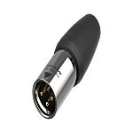 Neutrik Cable Mount XLR Connector, Male, IP65, 50 V, 3 Way, Gold Plating