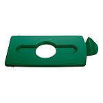 Rubbermaid Commercial Products Green Waste Bin Lid for Waste Bin, 12.7mm