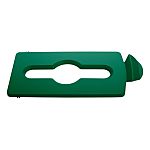 Rubbermaid Commercial Products Green Waste Bin Lid for Waste Bin, 12.7mm