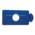 Rubbermaid Commercial Products Blue Waste Bin Lid for Waste Bin, 12.7mm