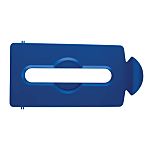 Rubbermaid Commercial Products Blue Waste Bin Lid for Waste Bin, 12.7mm
