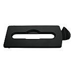 Rubbermaid Commercial Products Black Waste Bin Lid for Waste Bin, 12.7mm