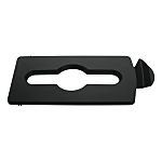Rubbermaid Commercial Products Black Waste Bin Lid for Waste Bin, 12.7mm