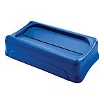 Rubbermaid Commercial Products Blue Plastic Waste Bin Lid for Waste Bin, 127mm