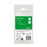 Schneider Electric Cable Tie, , 100mm x 2.5 mm, Clear Nylon, Pk-1
