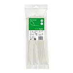 Schneider Electric Cable Tie, , 250mm x 4.8 mm, Clear Nylon, Pk-1