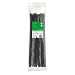 Schneider Electric Cable Tie, , 380mm x 7.6 mm, Black Nylon, Pk-1