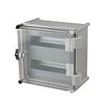 Schneider Electric PanelSeT Series RAL 7032 Galvanised Steel Chassis, 340mm H, 260mm W, 90mm D For Use With PLS Box