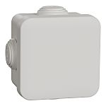 Schneider Electric Mureva Box Series White ABS Junction Box, IP55, 65 x 65 x 45mm