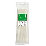 Schneider Electric Cable Tie, , 380mm x 7.6 mm, Clear Nylon, Pk-1