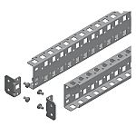Schneider Electric PanelSeT Series Steel Cross Rail, 65mm W, 1400mm H, 27mm D For Use With Enclosure